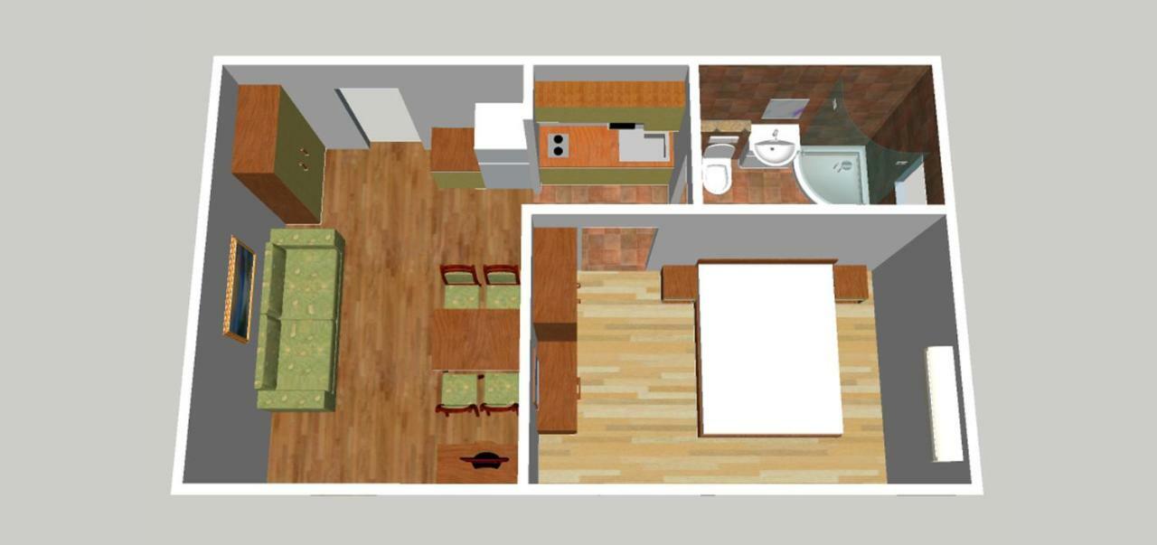 Apartmani Galija 皮萨克 外观 照片